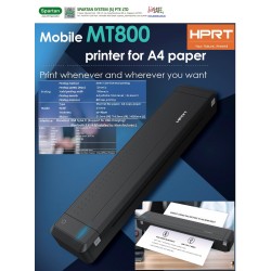 Mobile A4 Paper size Bluetooth thermal transfer printer